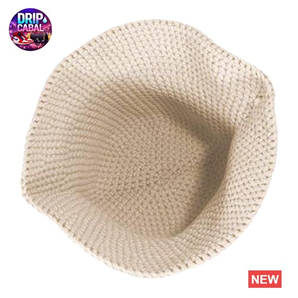 Acrylic Knit Bucket Hat Warm Winter Cloche Cap main image 5